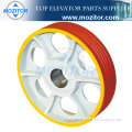 Cast-Iron Delfector Sheave|Elevator traction sheave|Pulleys for sale